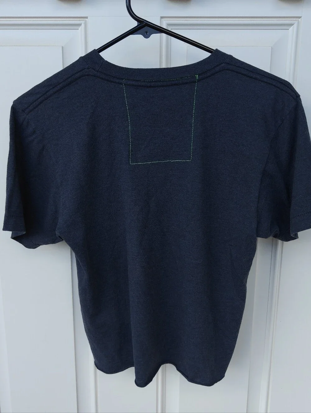 Aviator Nation Purple Bolt Short Sleeve Boyfriend Crop Tee Size S